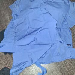 Xl Mew Scrubs Top And Bottom