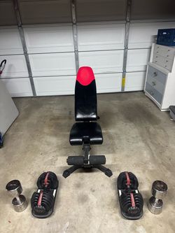 Bowflex Adjustable Weights With Bench