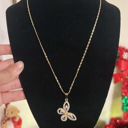 Butterfly Necklace 
