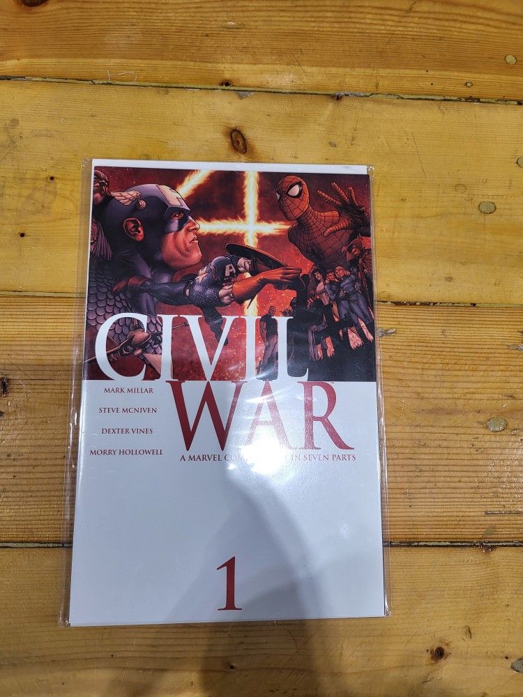 Marvel Civil War 1-7 RARE!!!