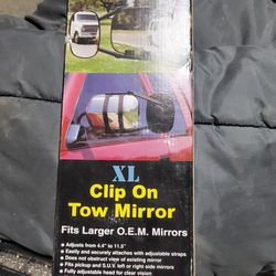 Clip on Tow Mirror