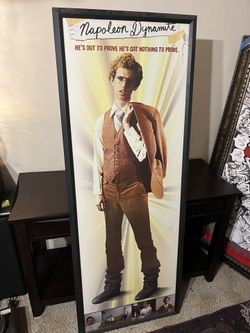 5’ Napoleon Dynamite Print Framed $20