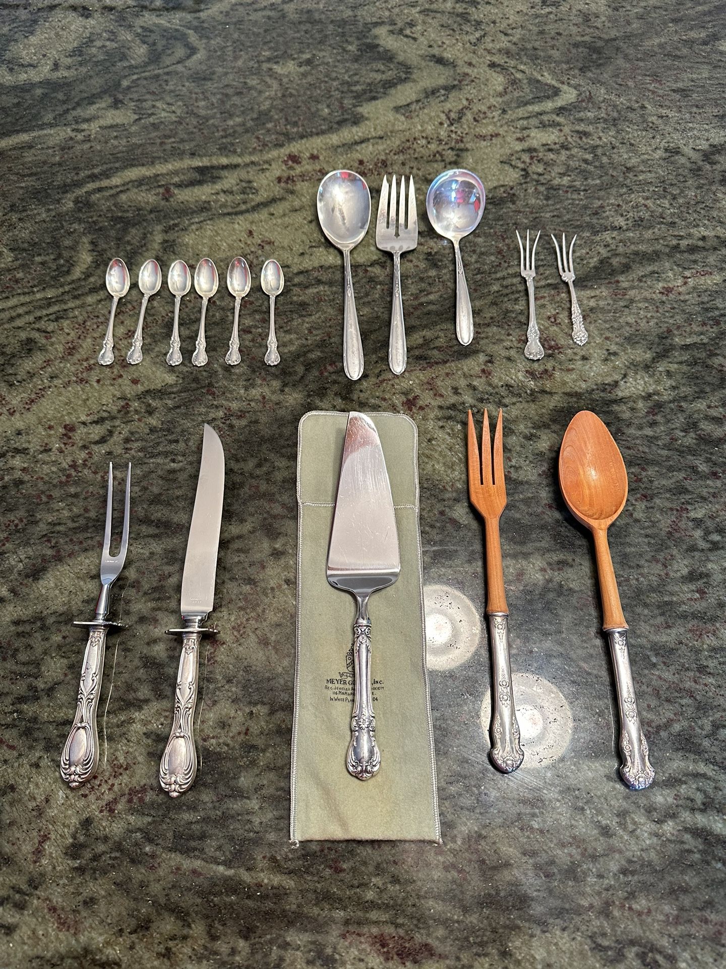 Sterling Silver Flare Ware And Serving Pieces