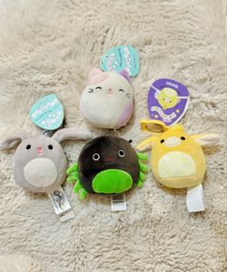 Squishmallows Bundle - new with tag and clip keychain - stocking stuffer ready 