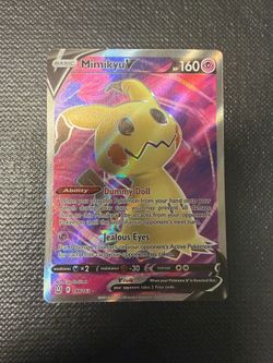 Pokemon, Mimikyu V (Full Art) - SWSH05: Battle Styles
