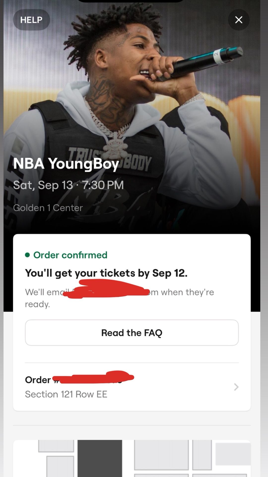 NBA YOUNGBOY MASA tickets 3X 