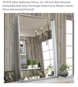 Bathroom Mirror 22x30 
