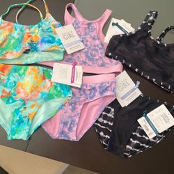 Athleta Girl Swim Suits M 8-10