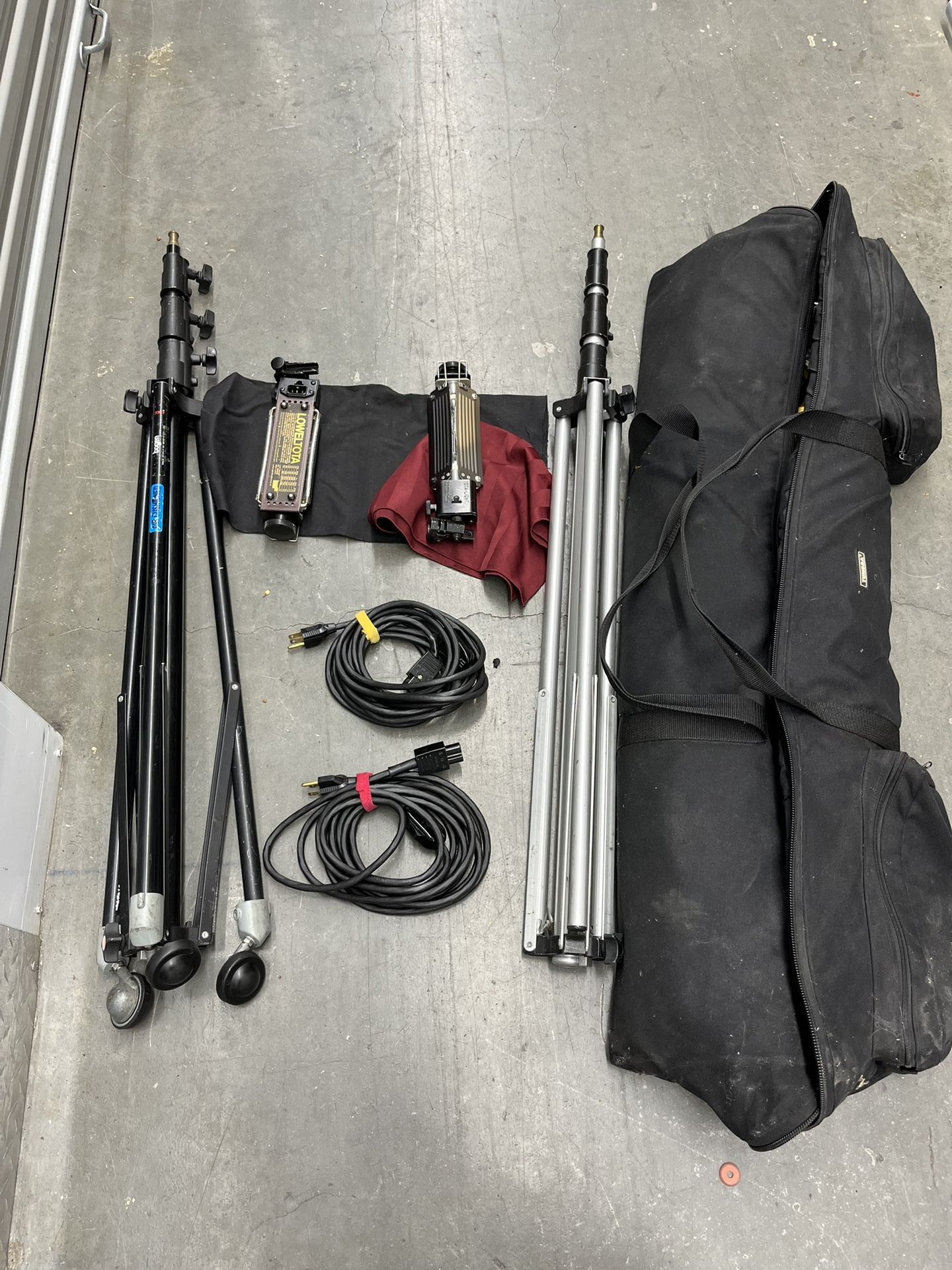 Stands And Power Cables