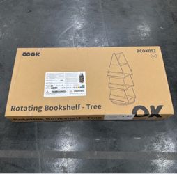 4-Tier rotating book shelf for Kids room, tree shape, 100% Brand new in box