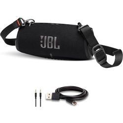 JBL Xtreme 3 Portable Bluetooth Speaker (Black) with Extended Protection