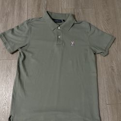 Green Psycho Bunny Polo