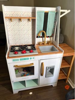 Kidkraft Boho Bungalow Wooden Play Kitchen
