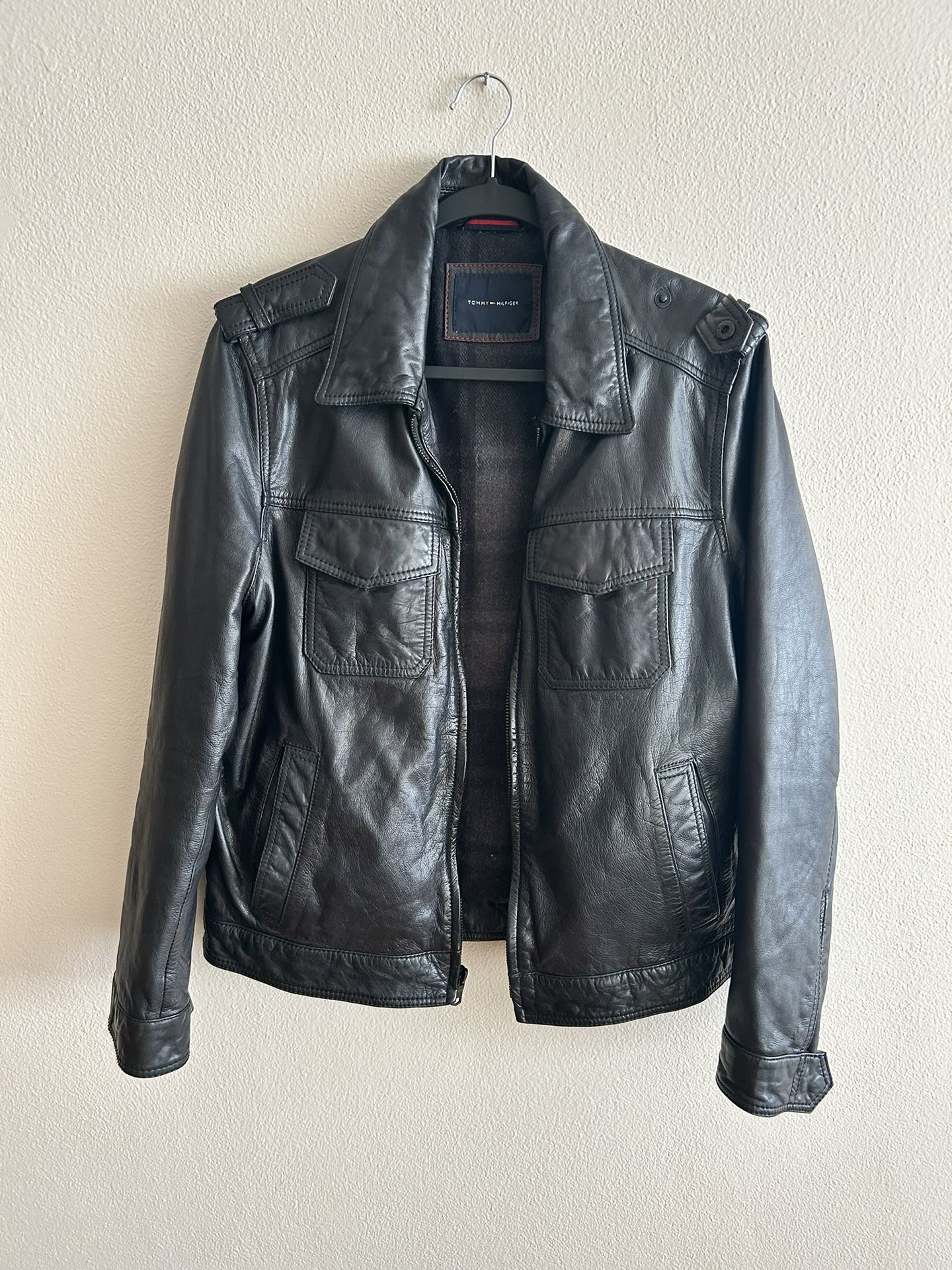 Tommy Hilfiger Men’s leather Jacket
