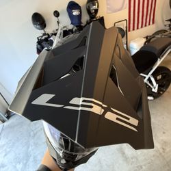 LS2 Carbon Fiber ADV Helmet (used)
