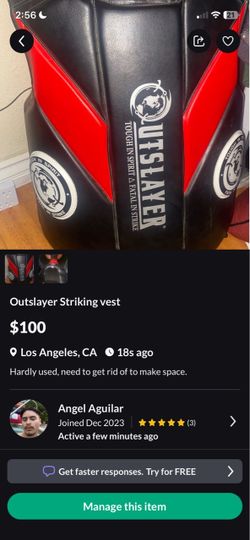 Outslayer Striking Vest