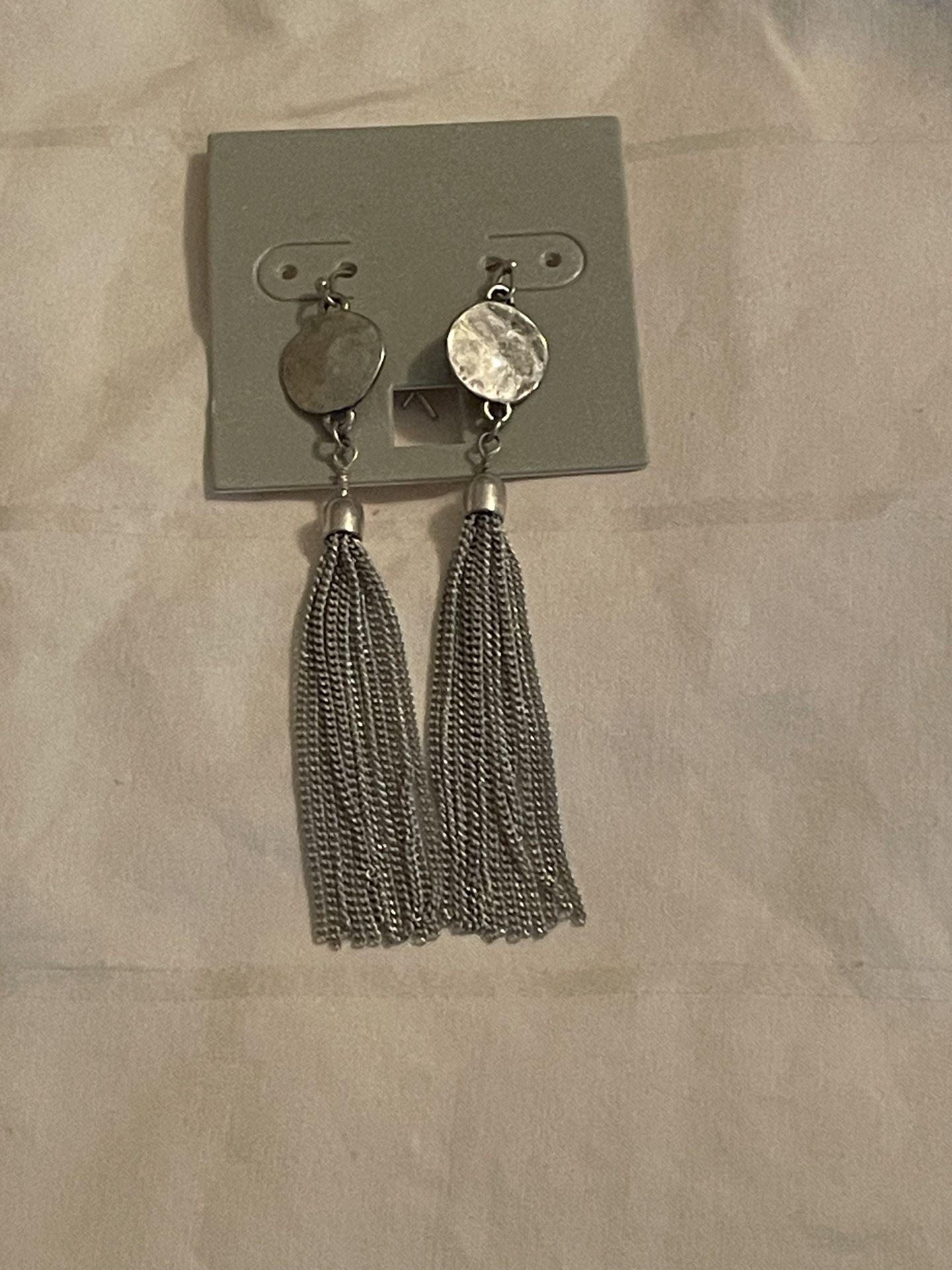 Silver Dangle Earrings