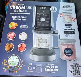 Ninja creami xl deluxe