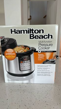 Hamilton Beach 6-Qt Multi-Function Pressure Cooker – New in Box