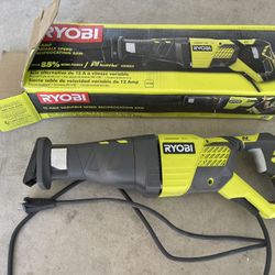 Ryobi 12-amp Variable Speed Reciprocating Saw (used)