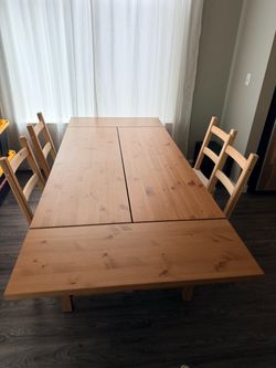 Dining Table + 6 chairs