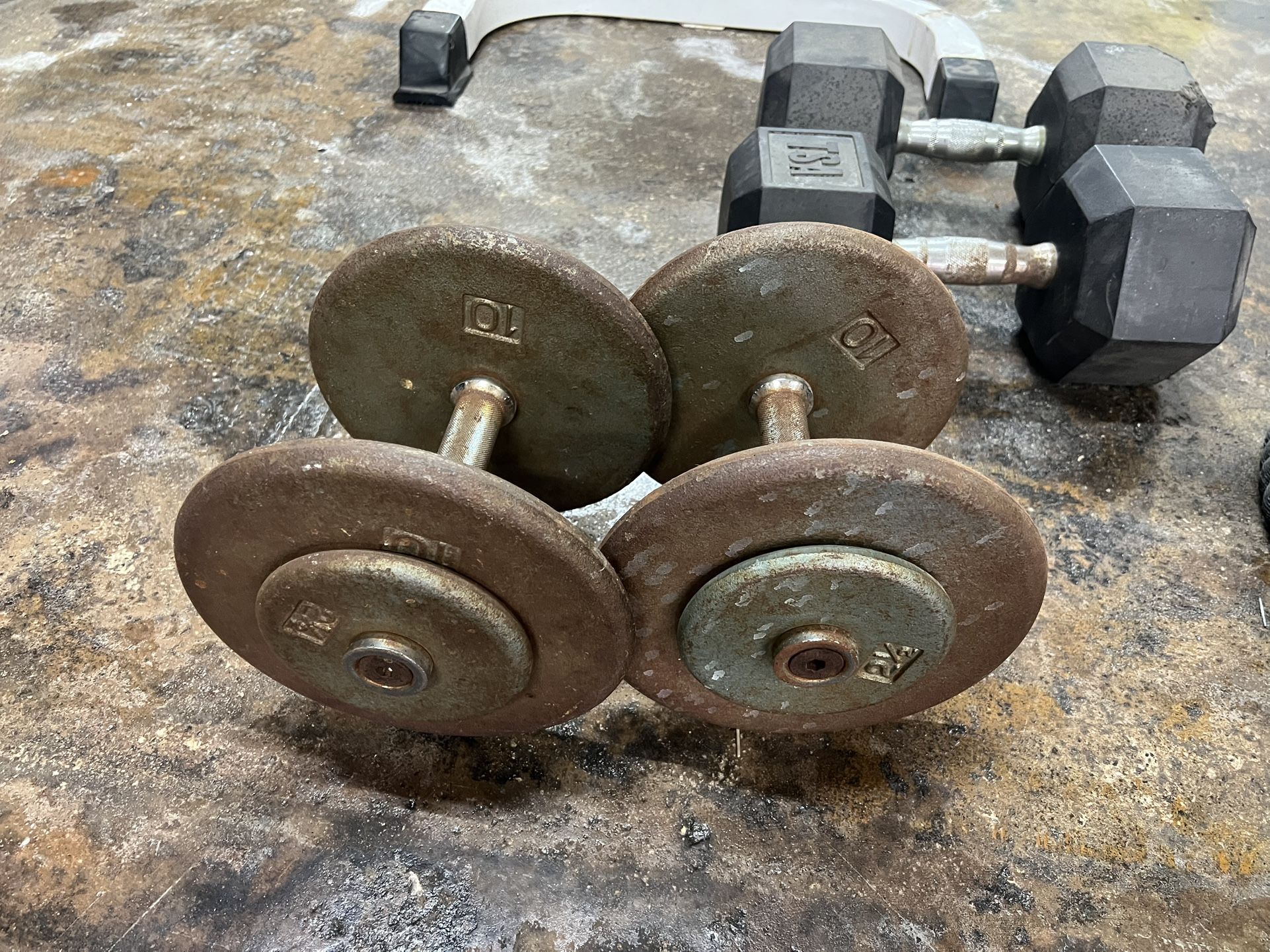 Two 25 Lb Weights