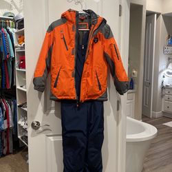 Boys Snow Bib And Jacket