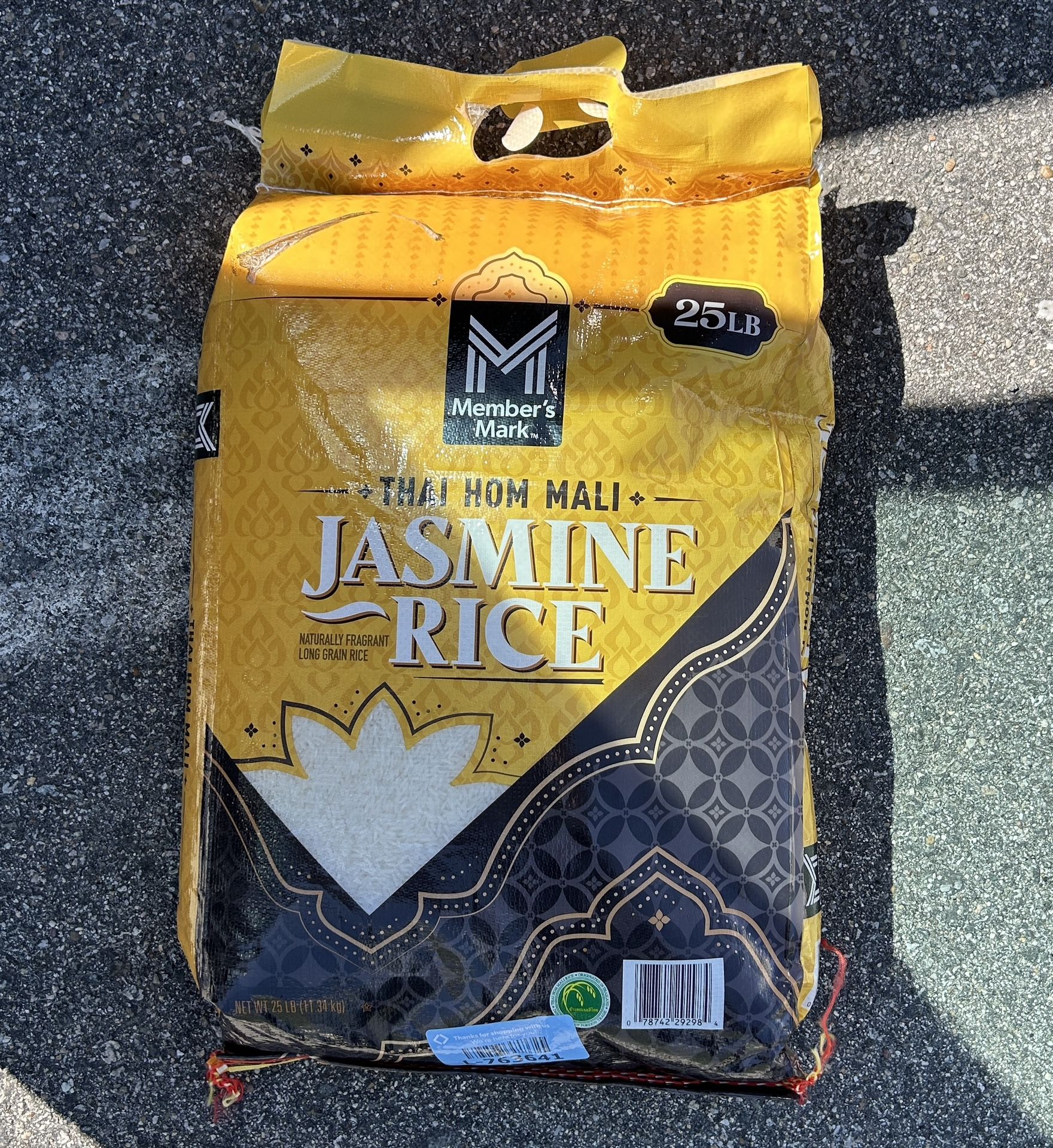 Thai Hom Mali Jasmine Rice 25lbs