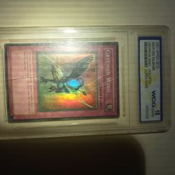 Graded  Gem Mint Gryphon Wing Yu-Gi-Oh Card 