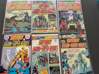 Lot Of 22 Bronze Age Superboy And The Legion Of Super-Heroes DC Comic Books