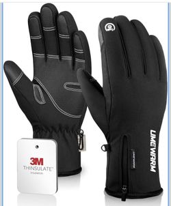 Brand New (L) -10℉ Waterproof Winter Gloves Men