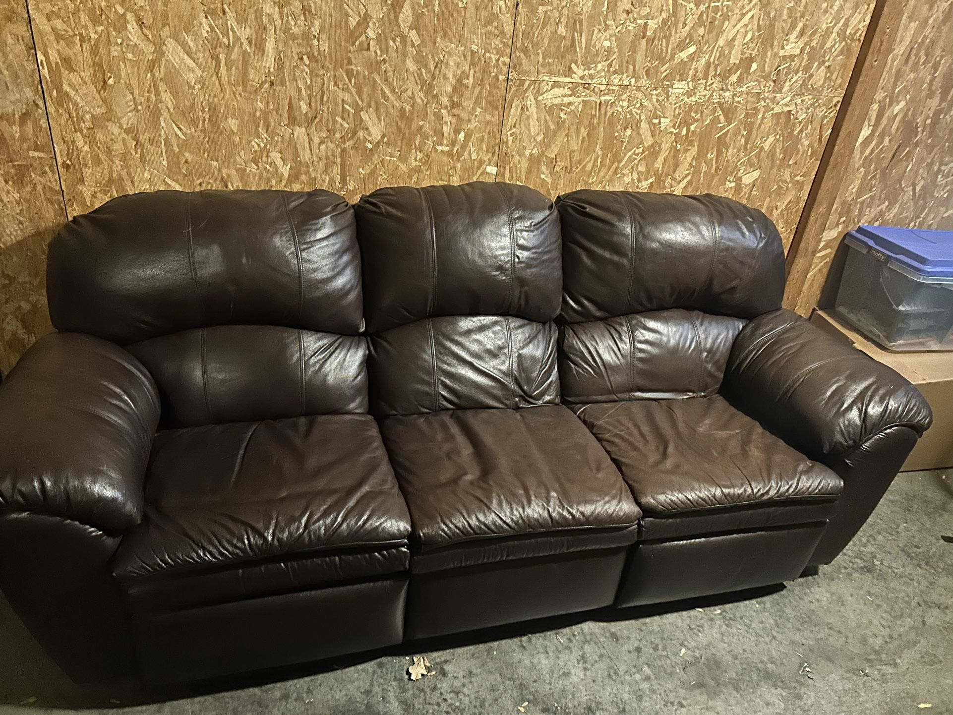 Couch w/ 2 Recliners