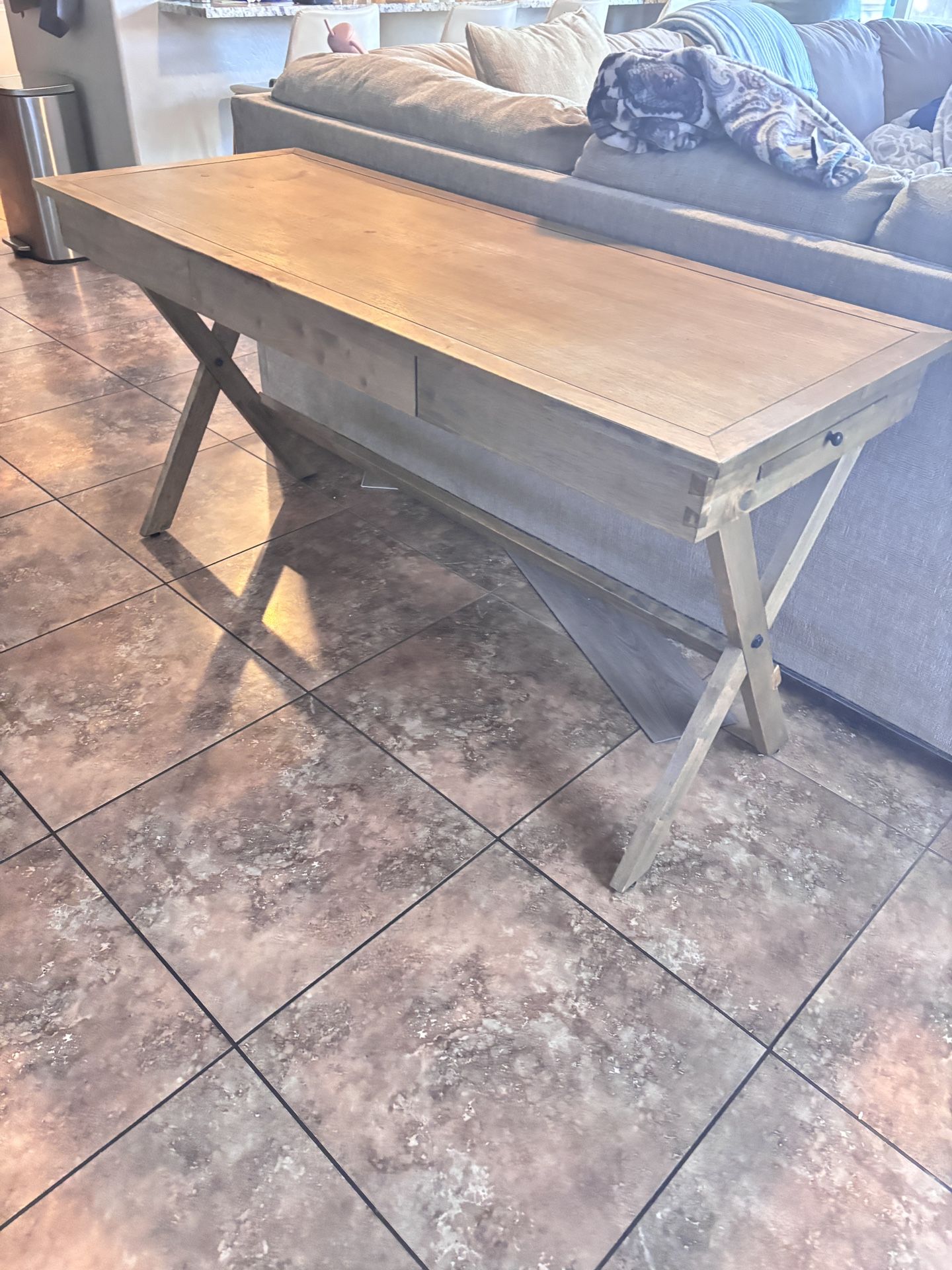 World market bookshelf and Desk