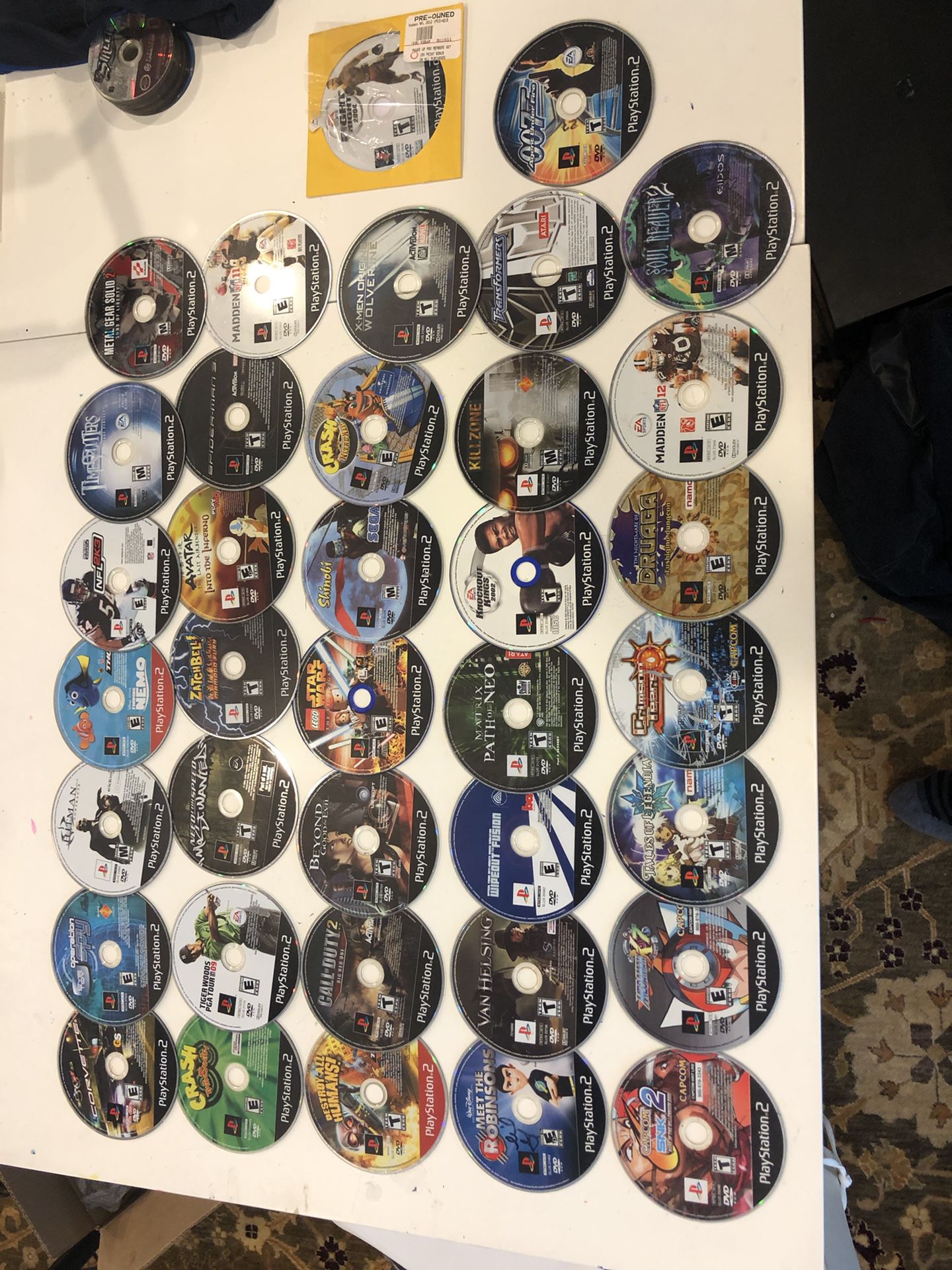 Wii ps2 GameCube ps1 360 ps3 loose discs 91 total AS IS SCRATCHED
