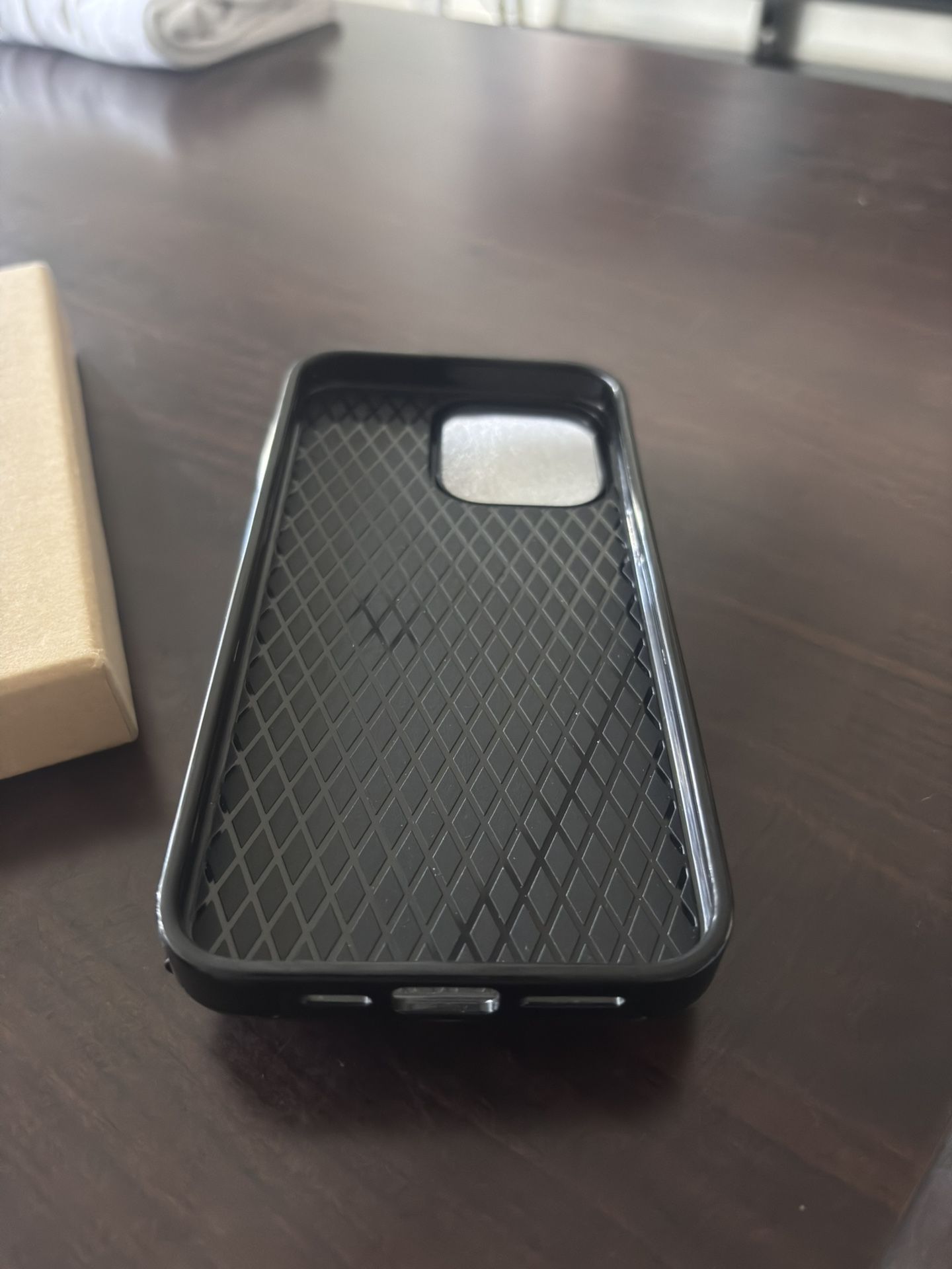 iPhone 15 Pro Max leather wallet case