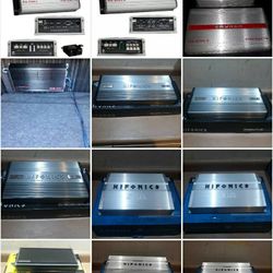 Car Audio Amplifiers Starting At 120 Dlls
