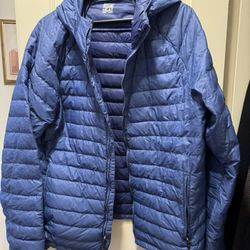 Lightweight Down Puffy Zip-up