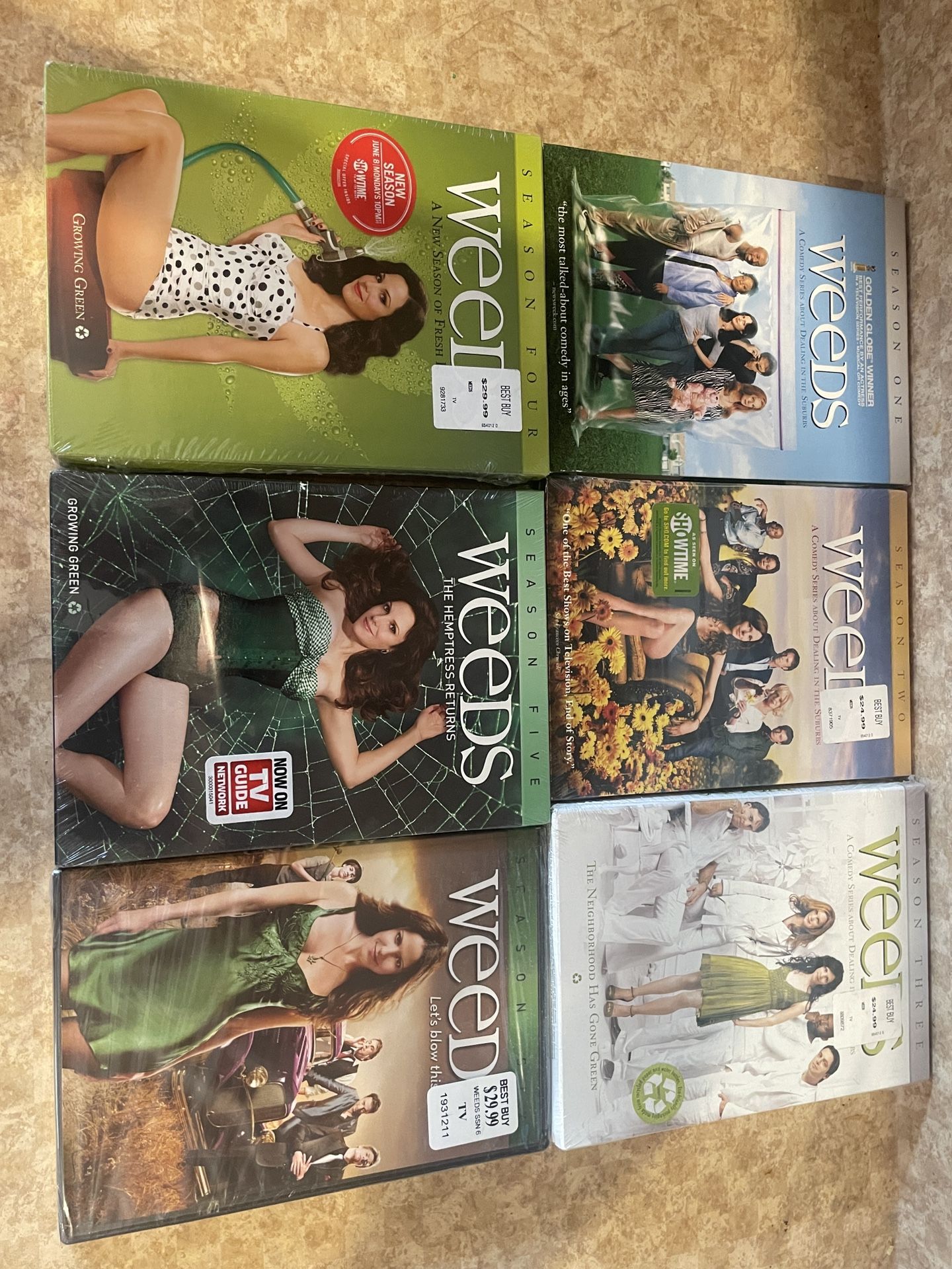Weeds DVD Complete Series