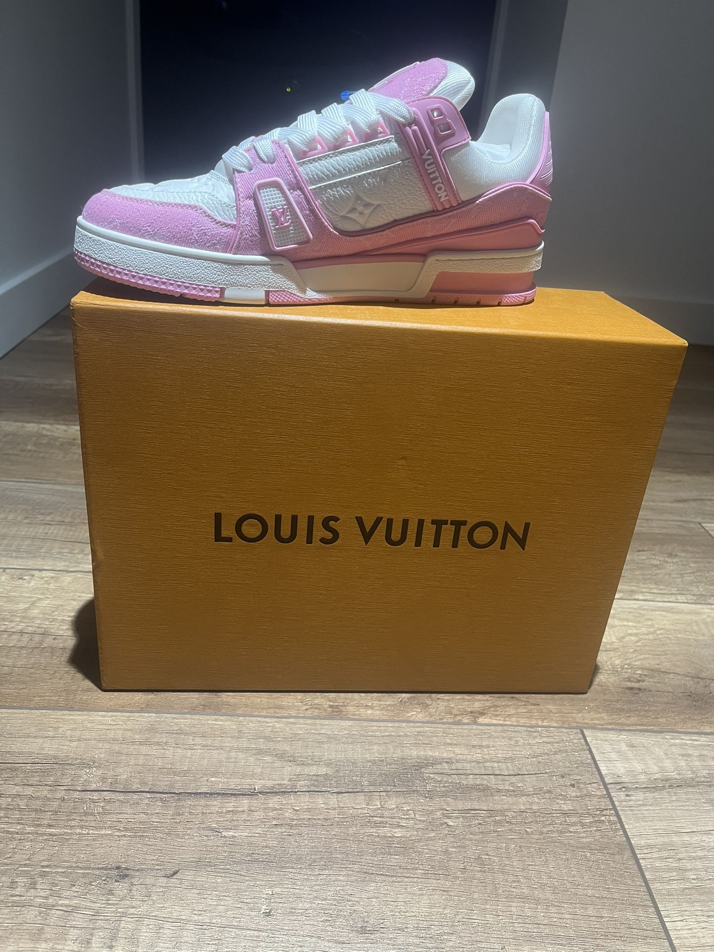 Louis Vuitton Pink Trainers