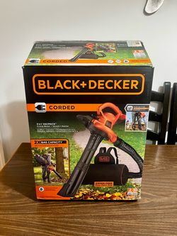 Black+Decker 12 Amp Blower Vacuum