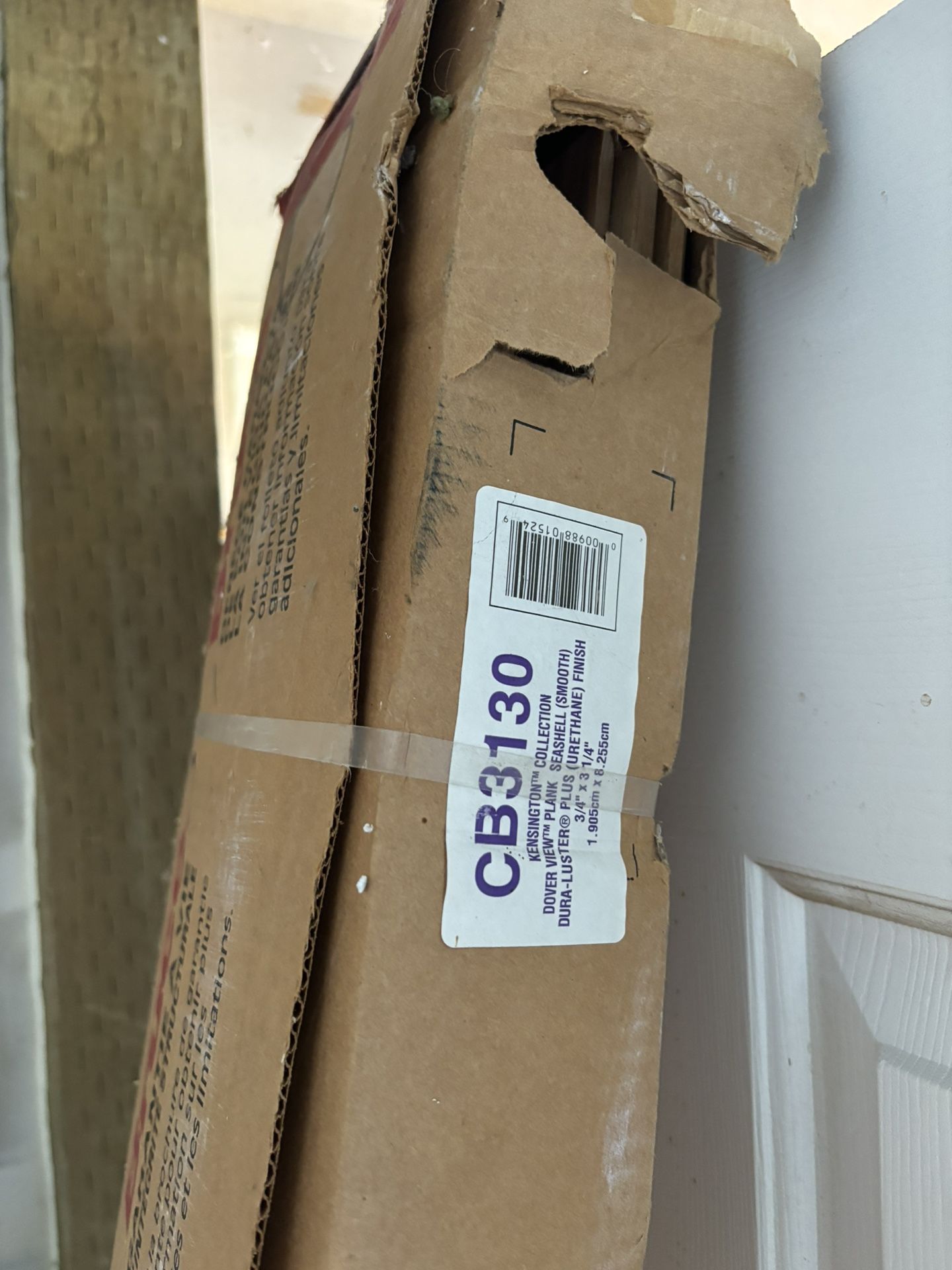 Kensington Dura-luster Floor Boards. One Box Of Multiple Planks