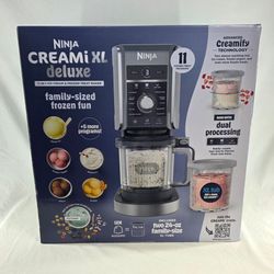 Ninja CREAMi XL Deluxe Ice Cream Maker
