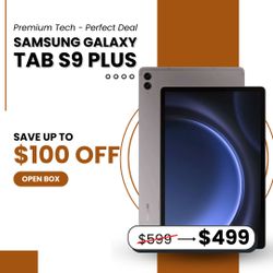 📱 Samsung Galaxy Tab S9 FE+ 12.4” – Starting at $499! Save Up to $100 🔥