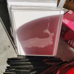 1/4 Thick 8 3/4 In  × 11 3/4 In  Plexiglass $5 Each 