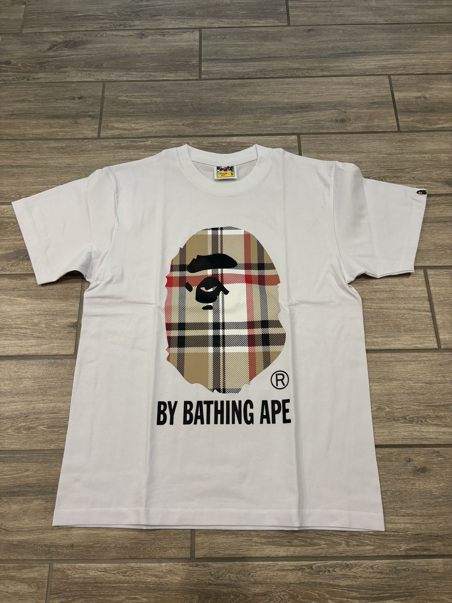 Bape Checkered T-Shirt - Sizes S & L