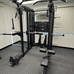 All In One Commercial Home Gym🟪Dual Cable Machine🟪Smith Machine🟪Squat Rack