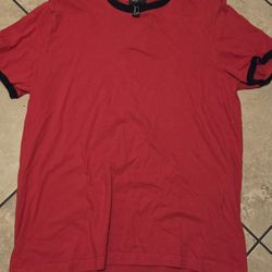 Men's Red Shirt Size Large