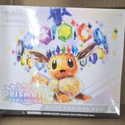 Pokemon Prismatic evolutions elite trainer box etb
