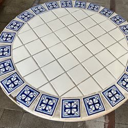 Authentic Mexican Tile Table 
