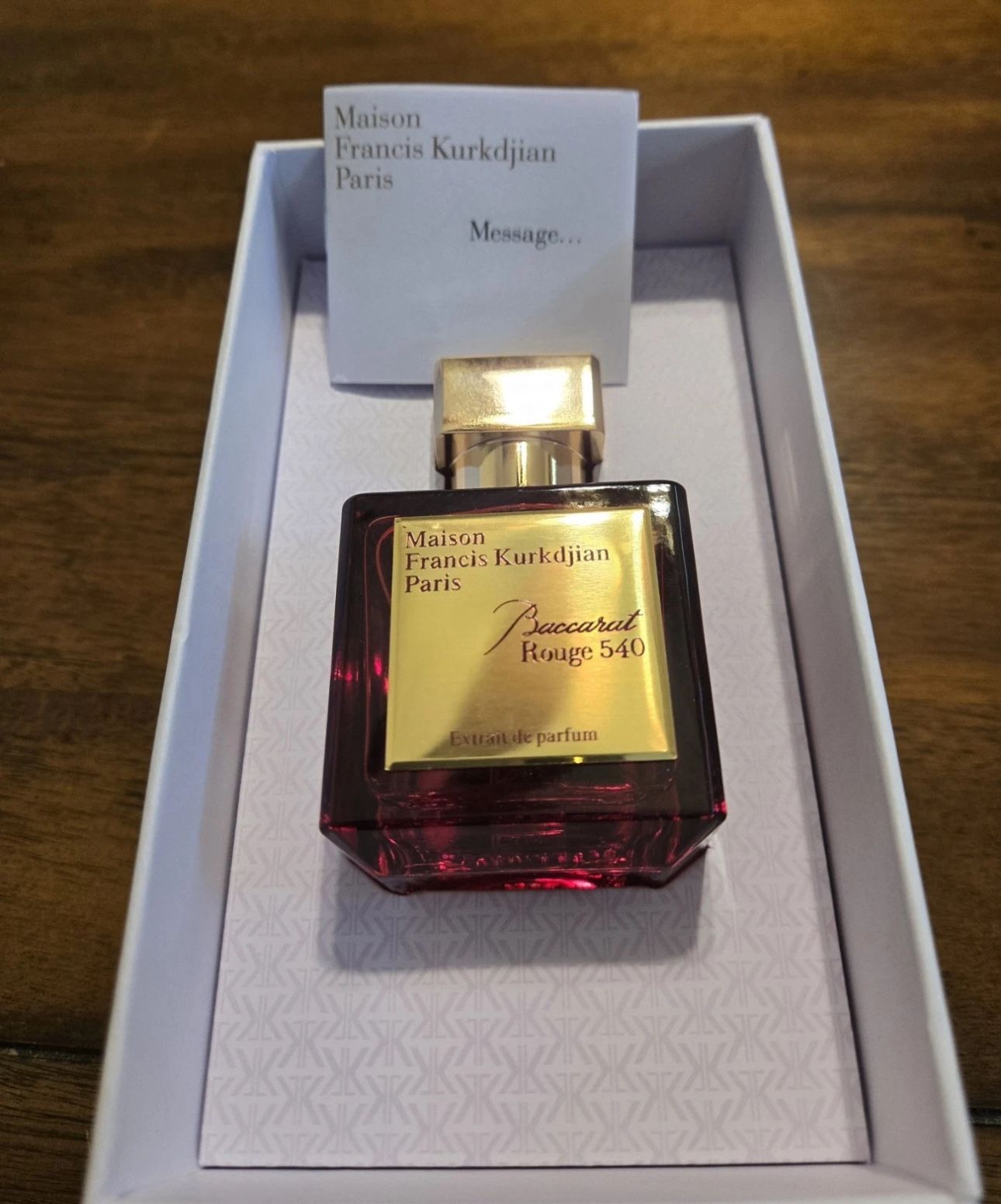 Men Cologne Baccarat - New